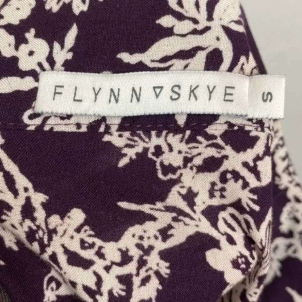 Flynn Skye Wrap It Up Purple Floral Maxi Skirt - Picture 4 of 5